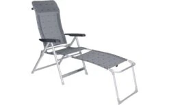Berger Fauteuil Pliable De Luxe Gris