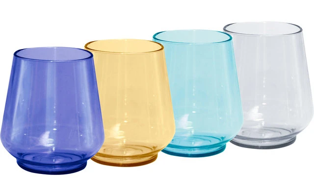 Verres Berger Tritan Fiori 350 Ml 4 Pièces 3 Verres Berger Tritan Fiori 350 Ml 4 Pièces