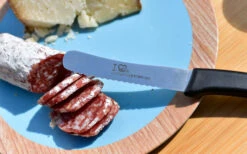 Berger Breakfast Knife I Love Camping Green