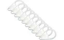 Berger Anneau En Aluminium Pour Tente, Paquet De 10