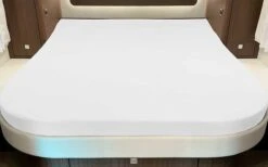 Drap-housse Pour Lit Queen Avec Arrondi Ou Coin Argenté -Maison Active Magasin 383899 2794034 7