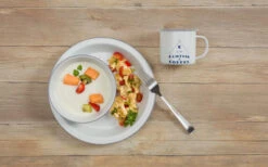 Berger Trekking Ensemble De Vaisselle Avec Revêtement émaillé 3 Pièces