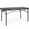 Berger Table à Roulettes En Aluminium Noir -Maison Active Magasin 673395 4675167