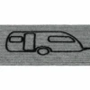 Tapis De Porte Berger Derby Flock Caravane 50x25 -Maison Active Magasin 717269 5007902