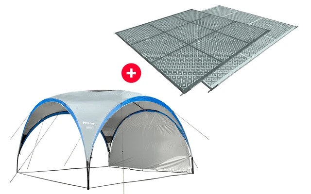 Berger Pavillion+ Square Set Tapis D'extérieur 3 Berger Pavillion+ Square Set Tapis D'extérieur